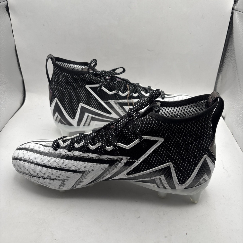 Adidas SM Freak 23 High‎ RFS Football Cleats Black White Mens Size 13 Shoes - Picture 3 of 7
